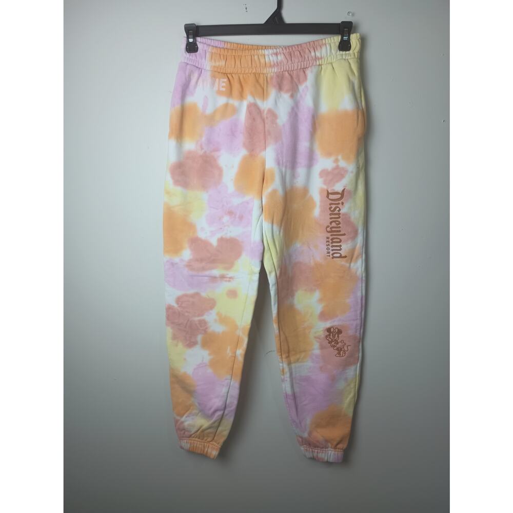 Walt Disney Resorts Disney‎ Parks Tie Dye Minnie Sweatpants Joggers Small